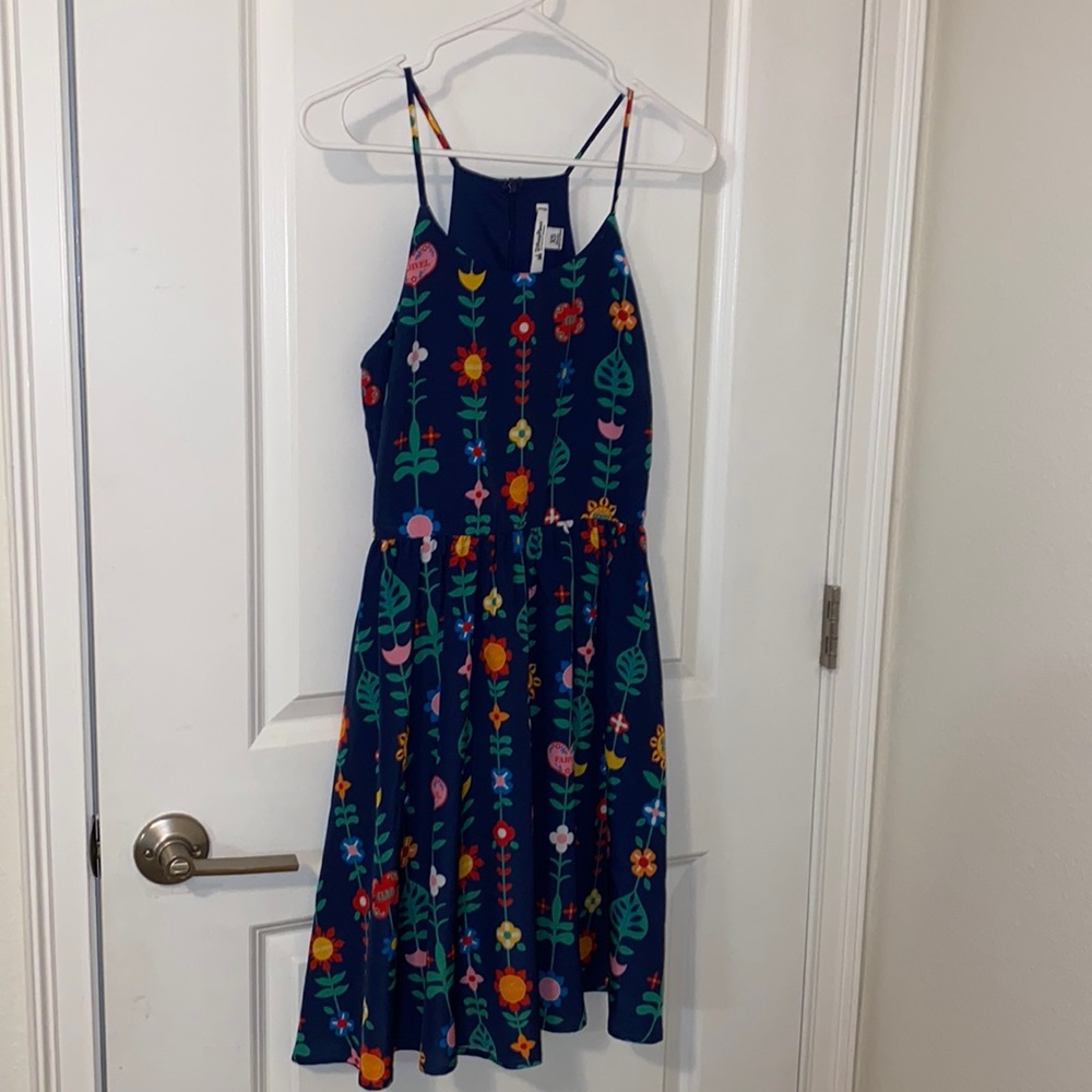 Disneyland Small World Midi Dress XS